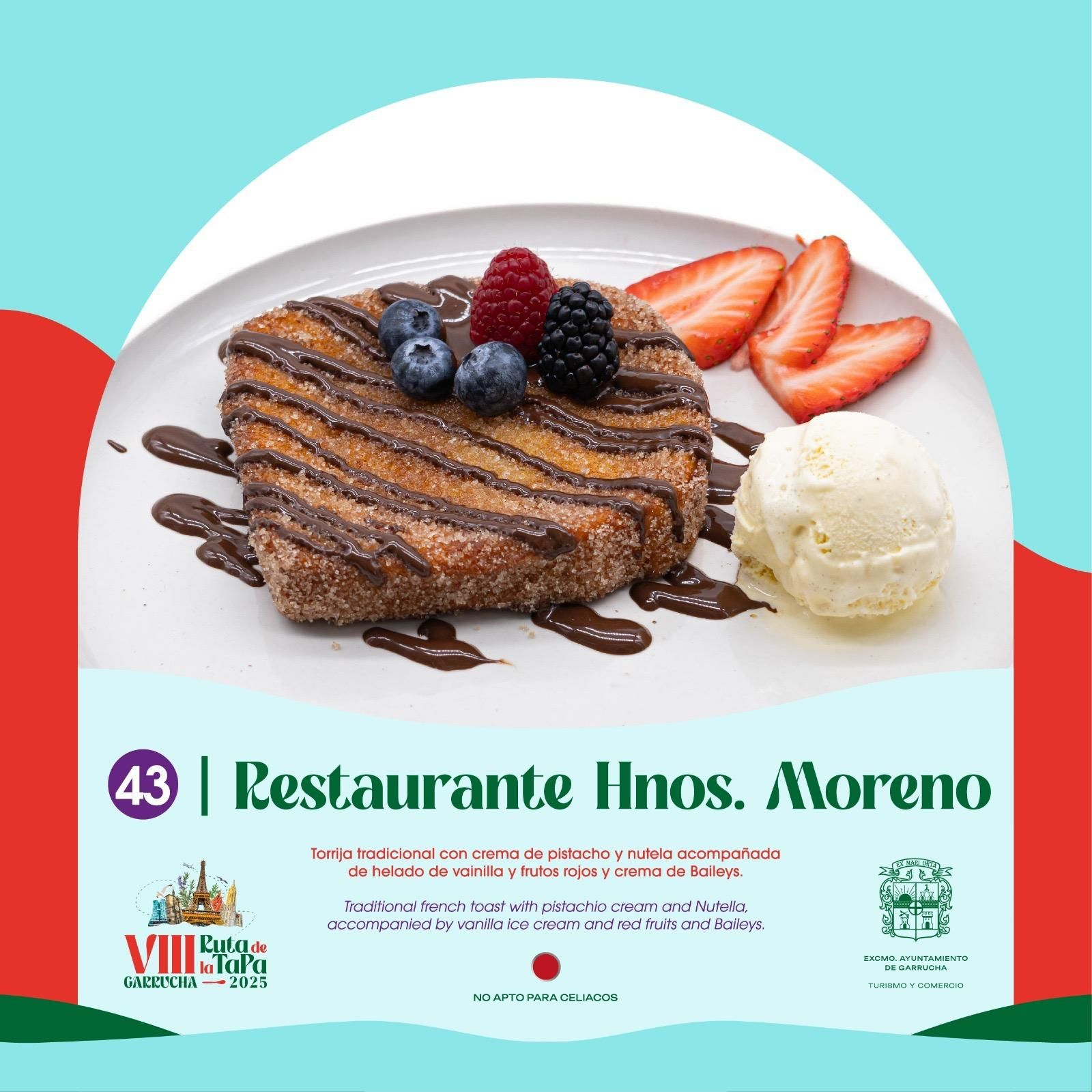 Restaurante Hermanos Moreno (tapa dulce)