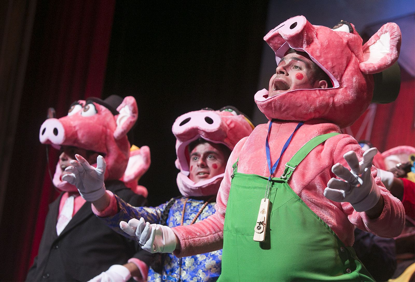 La final del Carnaval Colombino, en imágenes