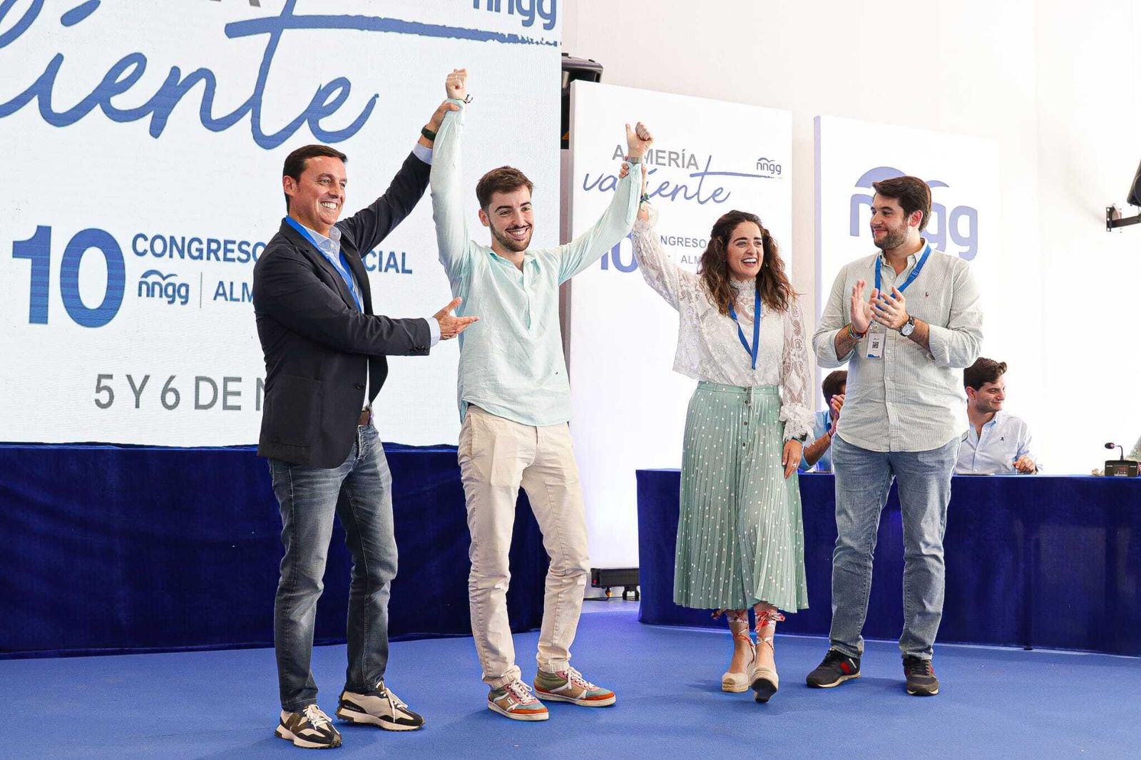 Proclamación de Diego Martínez como presidente de NN.GG.