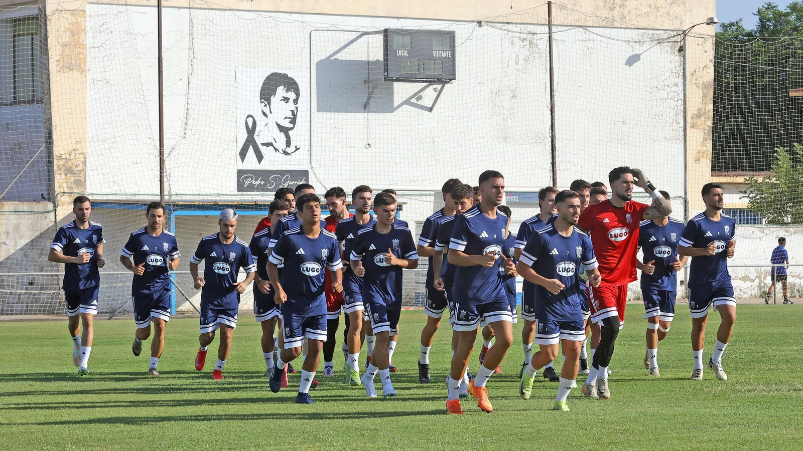 Primer entrenamiento del Xerez CD en el Pedro Garrido de Jerez