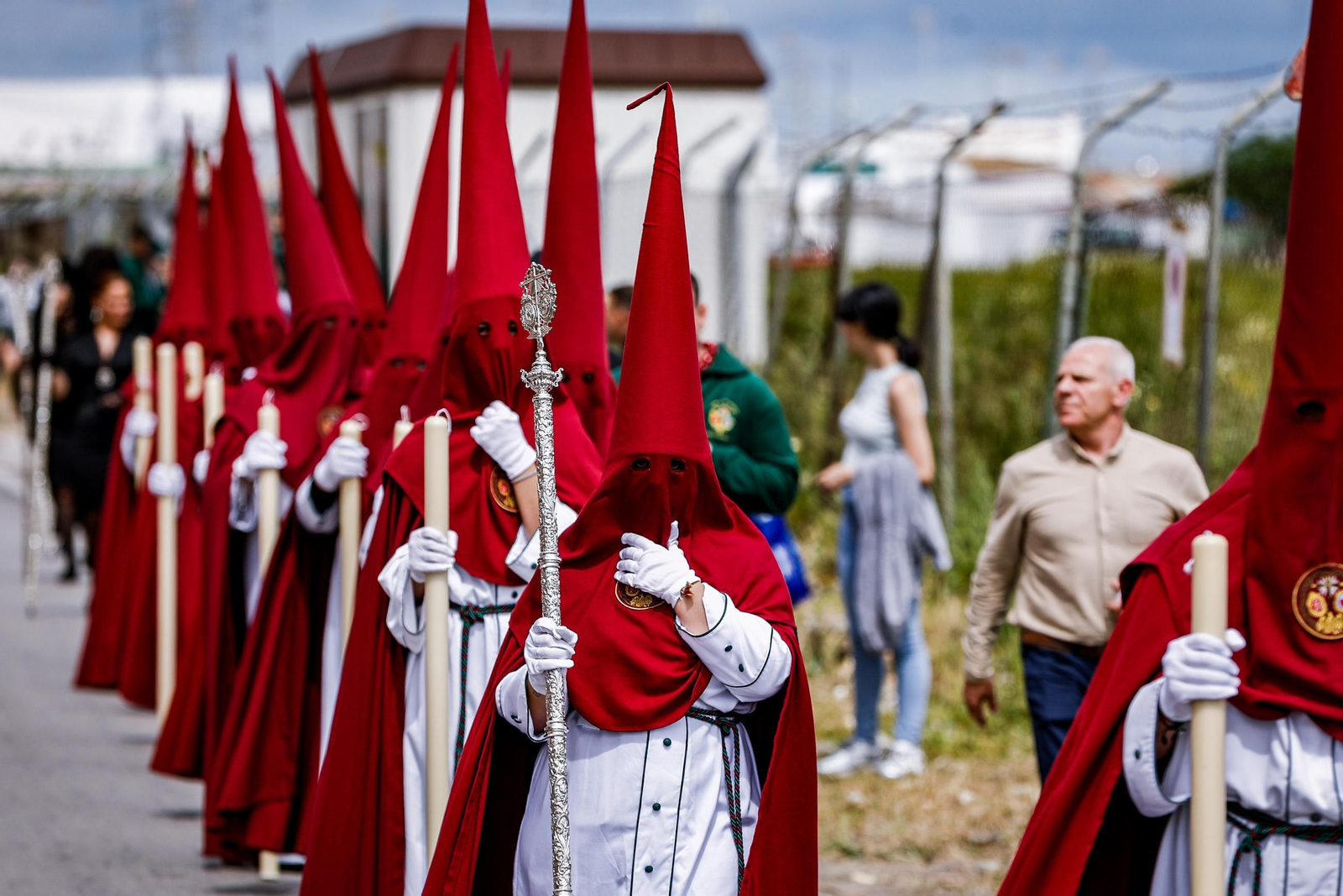 Las imágenes de la Hermandad de Tres Caídas de la Semana Santa de San Fernando 2025