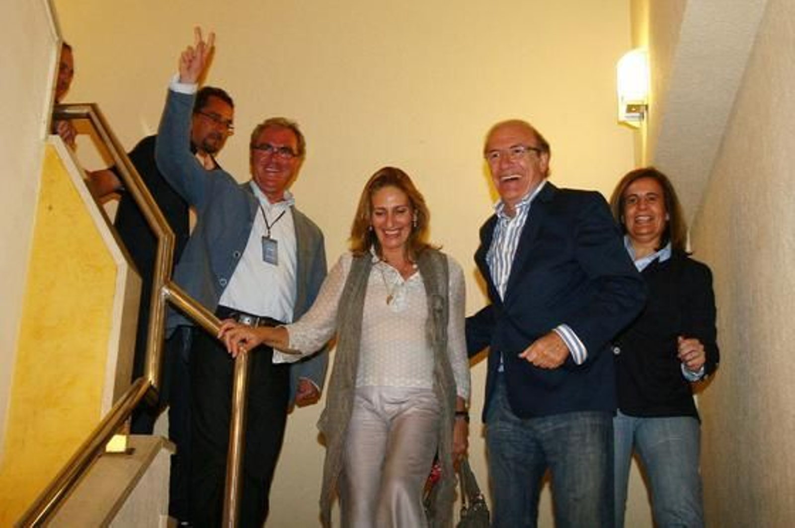 Pedro Rodríguez, tras conocer su victoria. /Alberto Domínguez