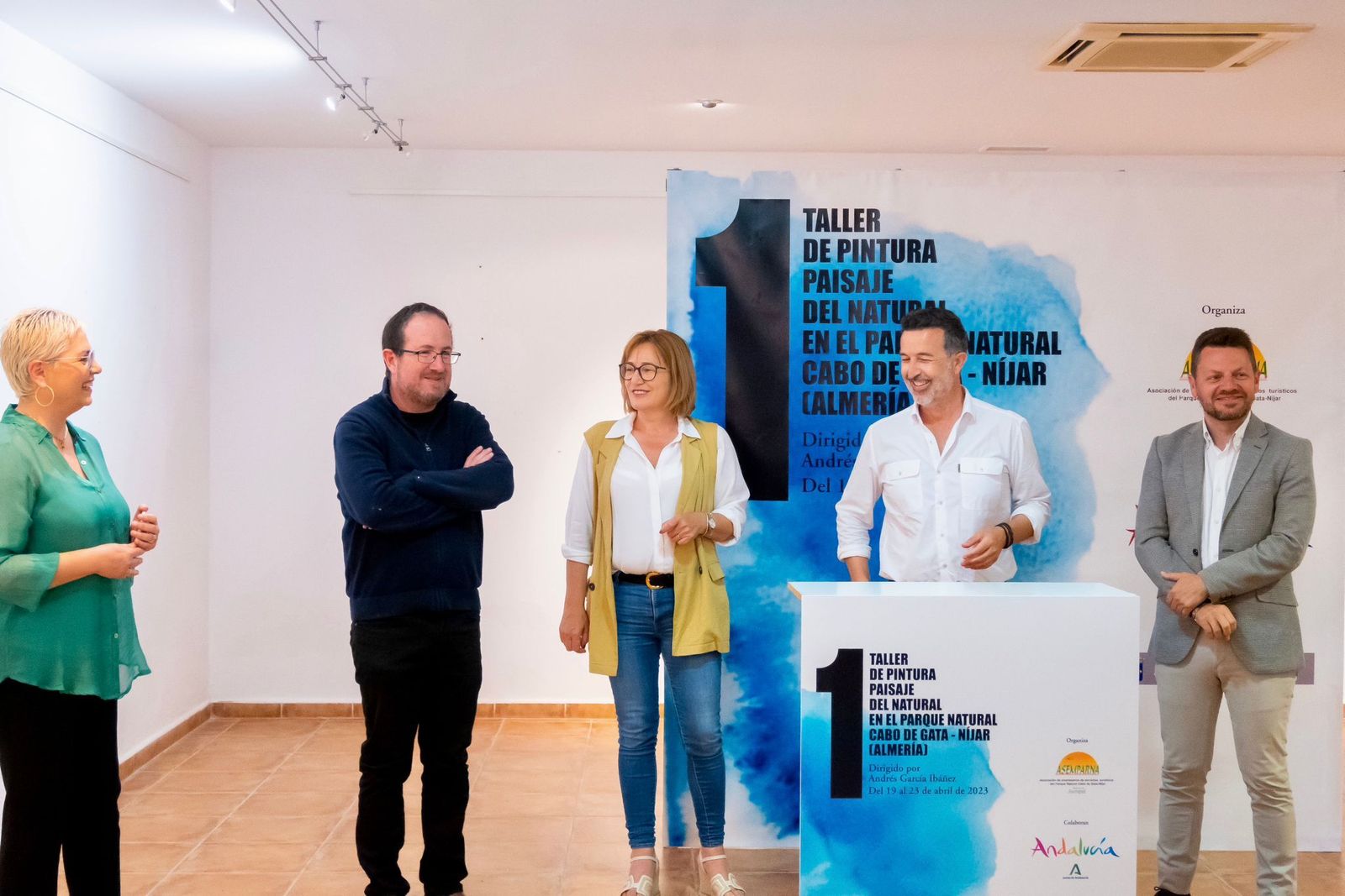 El primer Taller de pintura de paisaje en el Parque Natural ha resultado exitoso