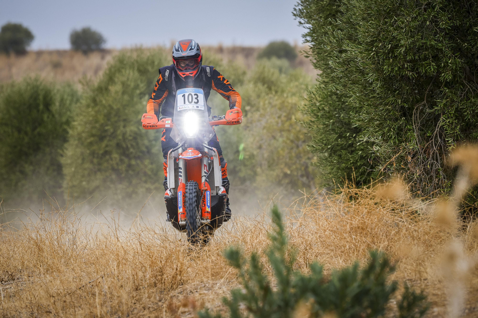 Andalucía Rally: las imágenes del 'Dakar' de Dos Hermanas | Día 2