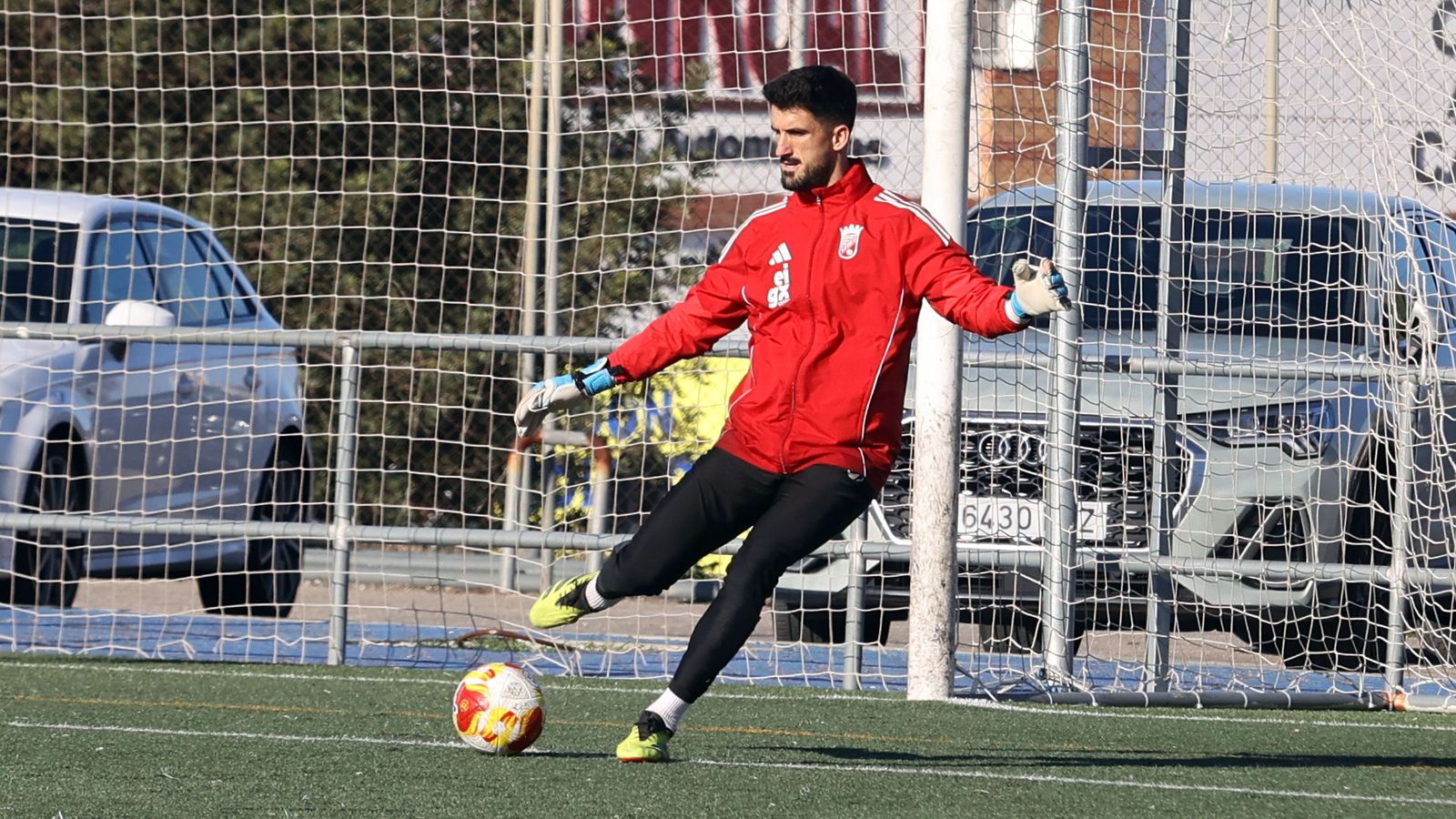 Imágenes del entrenamiento del Xerez CD en Picadueñas