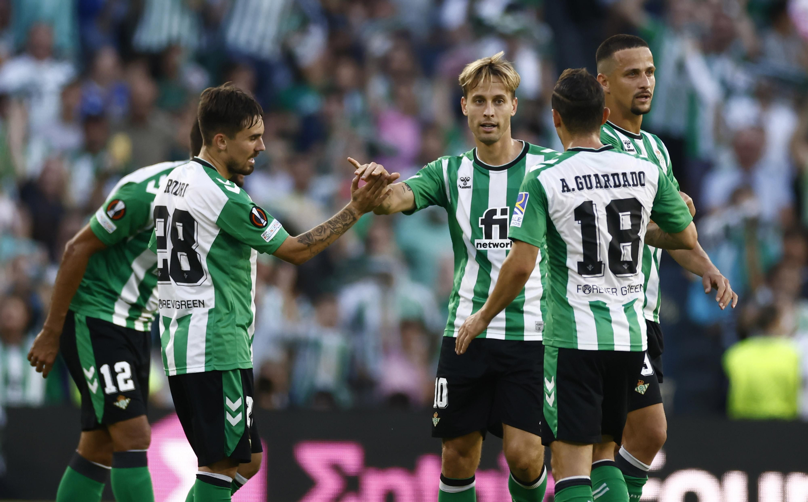 Las imágenes del Betis-Roma