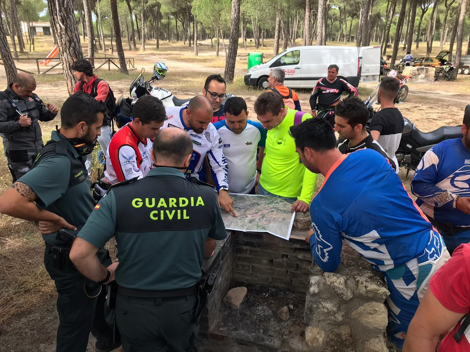 Coordinación de las labores de búsqueda del valverdeño desaparecido.
