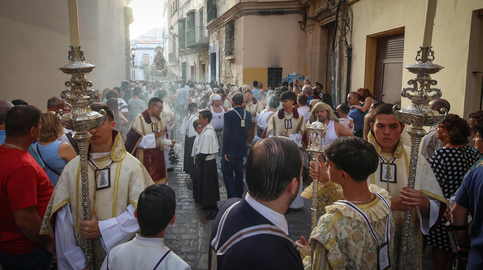Procesión de la Virgen del Carmen en jerez