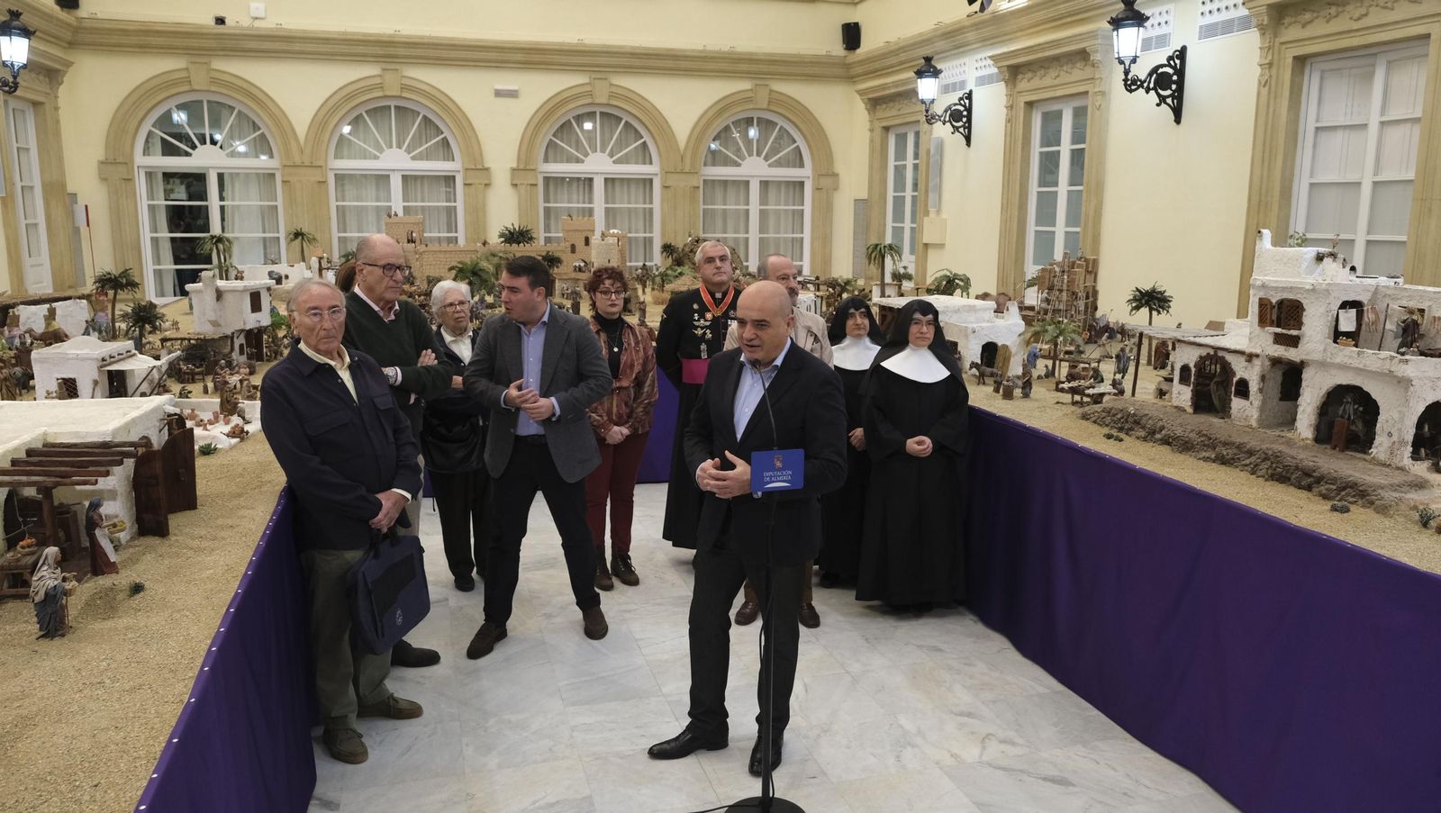 Llega la navidad con el Belén de Diputación de Almería, en imágenes