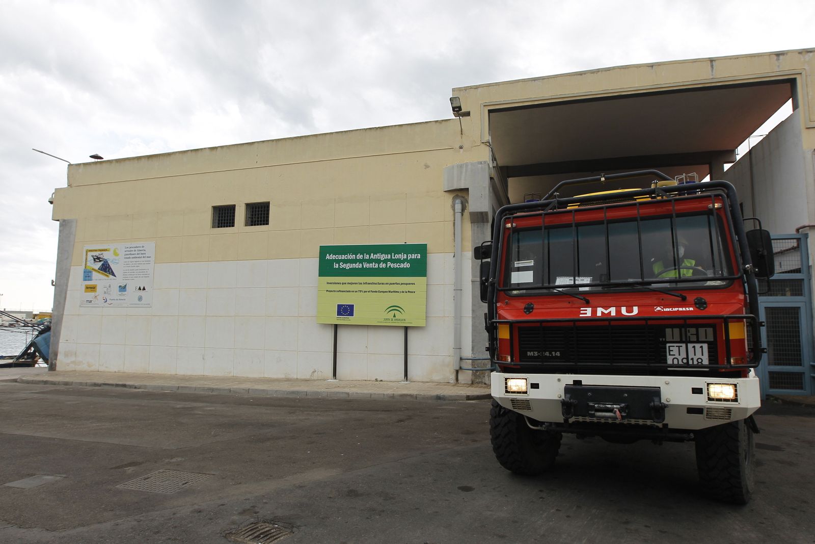 Fotogalería Coronavirus. Actuación UME en Almería.