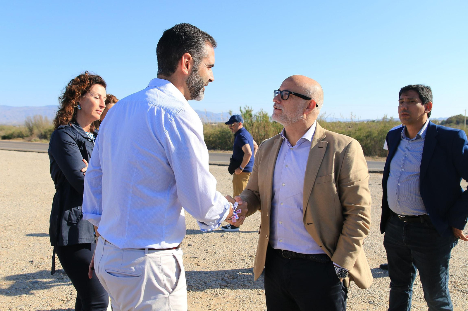 Las imágenes de las Salinas de Cabo de Gata recuperadas y con flamencos
