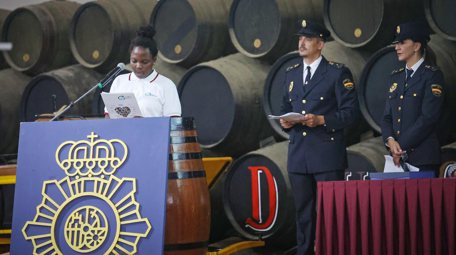 La Policía Nacional de Jerez celebra el día de su Patrón La Policía Nacional de Jerez celebra el día de su Patrón