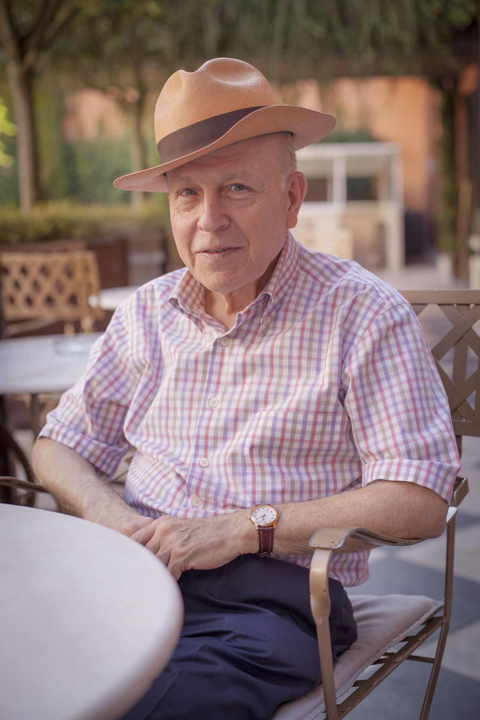 El poeta y periodista Javier Lostalé (Madrid, 1942).