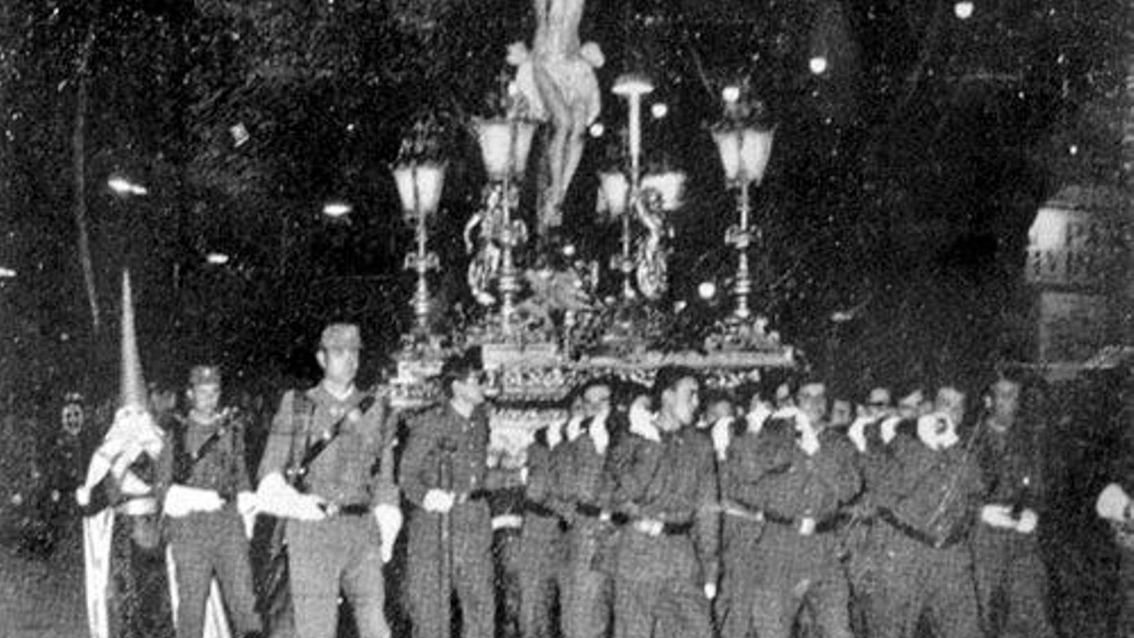 Traslado de soldados de la Buena Muerte.