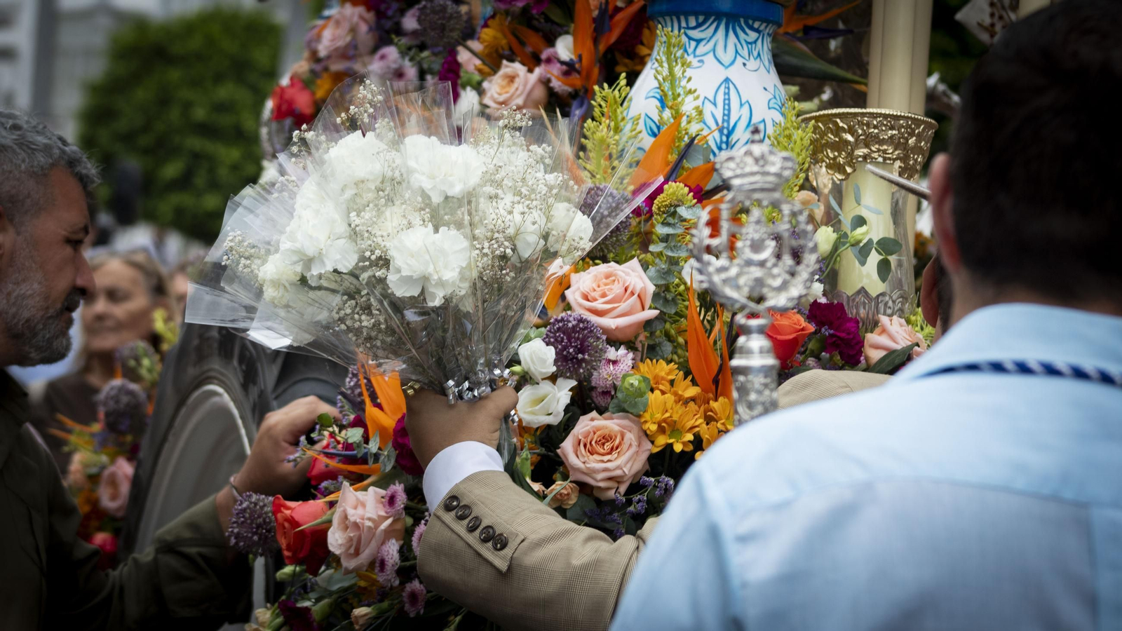 Romería del Rocío: las imágenes de la salida de la hermandad de San Fernando