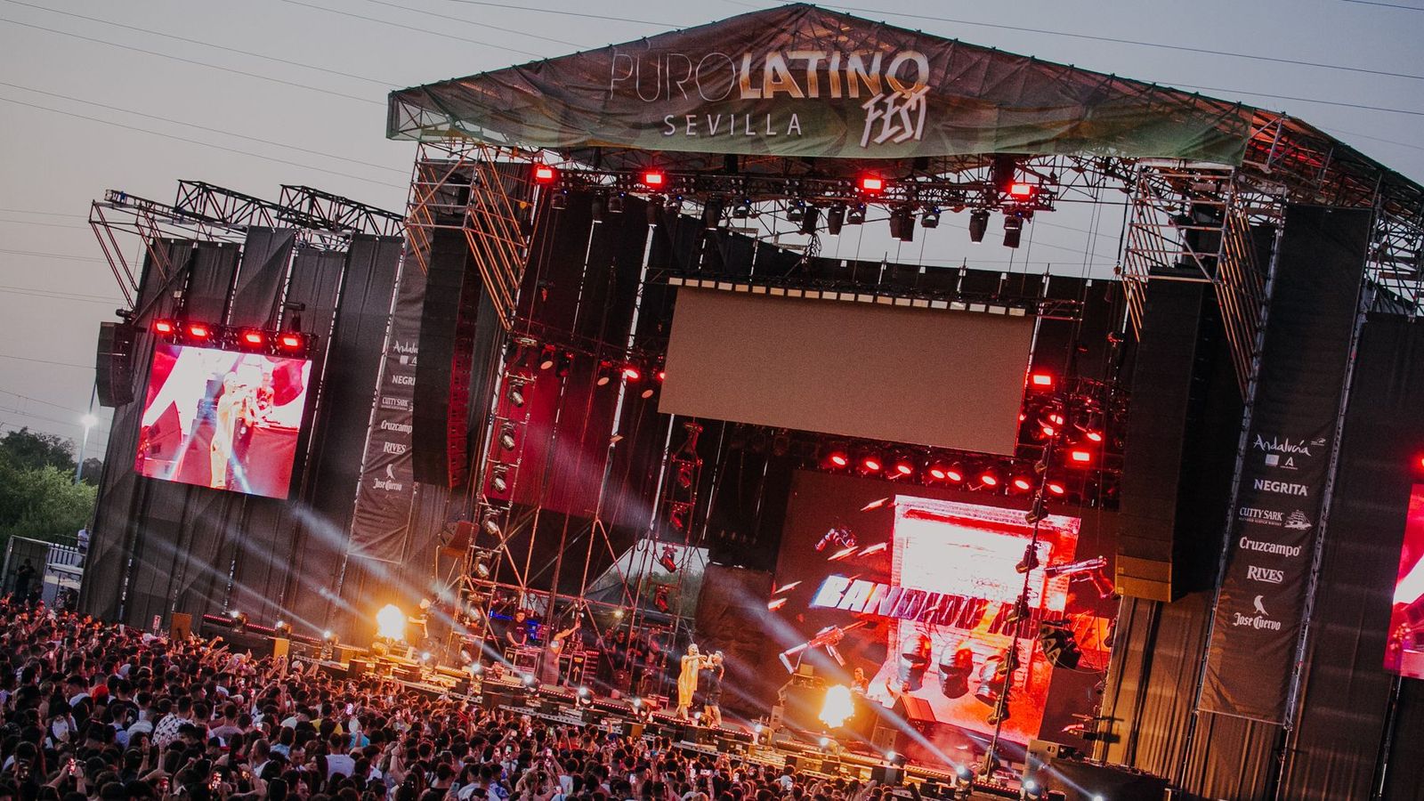 El escenario del Puro Latino en su edición de 2023, que es en la que ocurrieron los hechos ahora sentenciados.