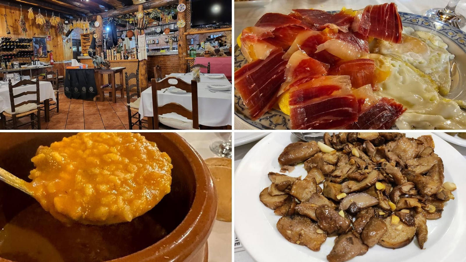 6 restaurantes cerca de Aracena que no debes perderte si vas a la Feria del Jamón