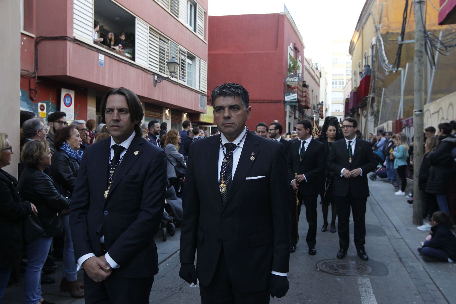 Imágenes de la Procesión del Entierro, Viernes Santo. Semana Santa Almería 2019