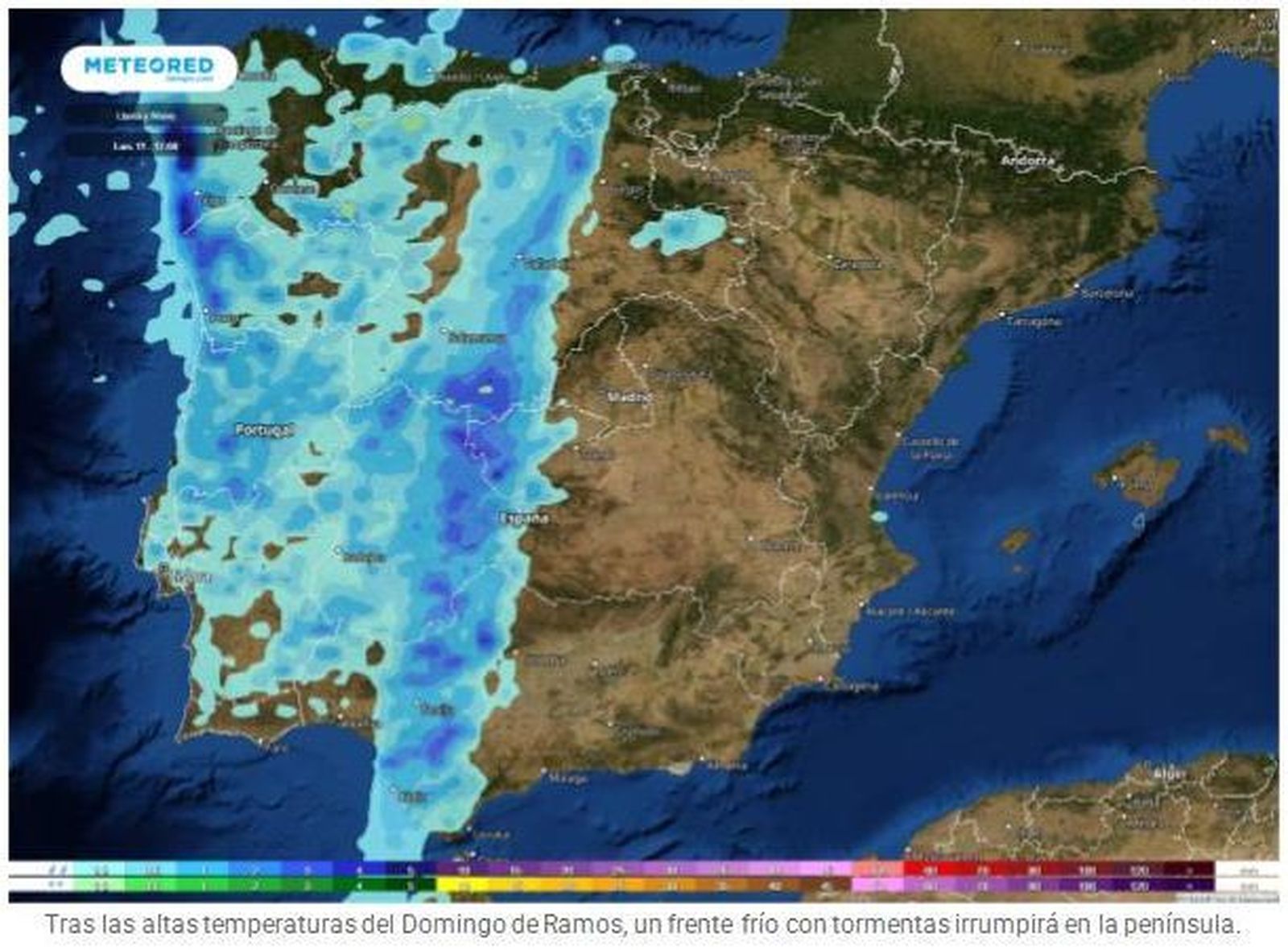 Previsión de tiempo en Semana Santa en Jerez.