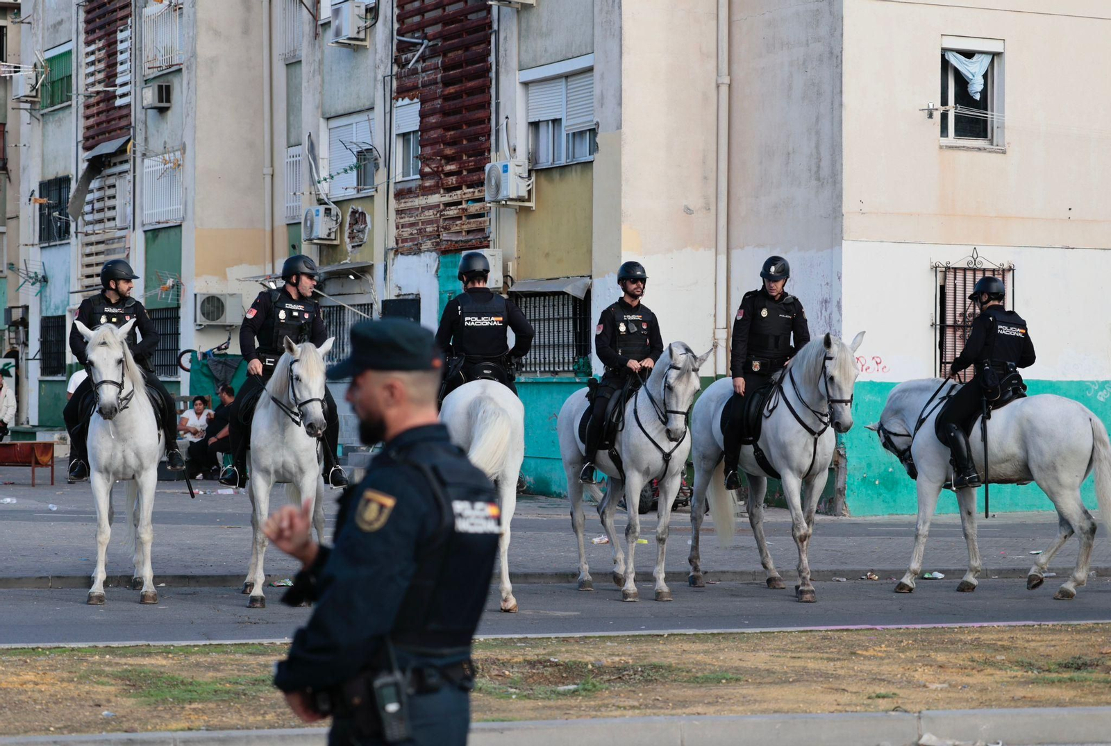 La nueva operación de la Policía Nacional en las Tres Mil Viviendas, en imágenes