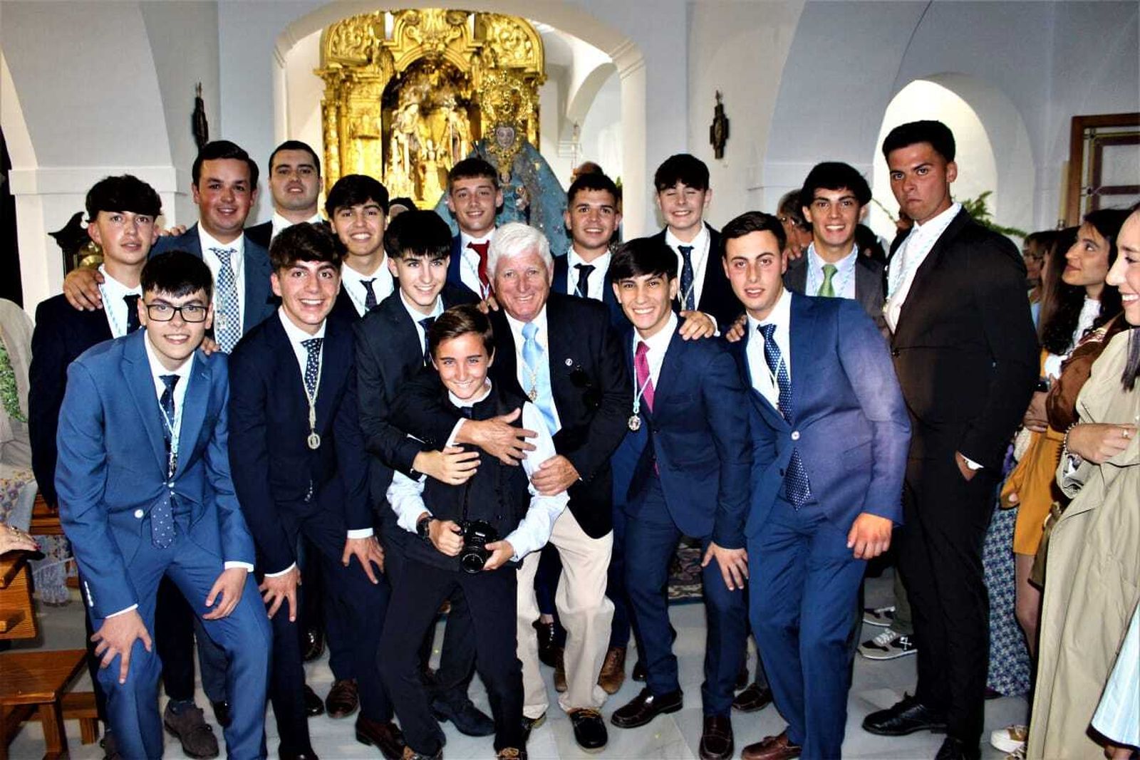 Imágenes del traslado de la Virgen de los Santos al Beaterio de Jesús, María y José