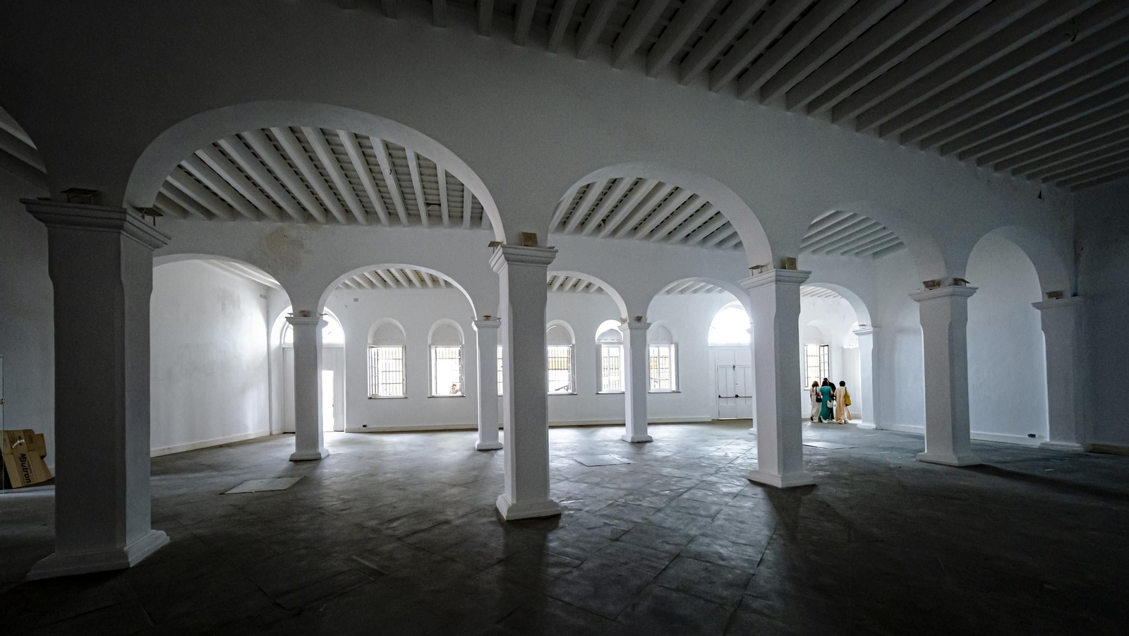 Las imágenes de las obras en el Baluarte de Candelaria de Cádiz