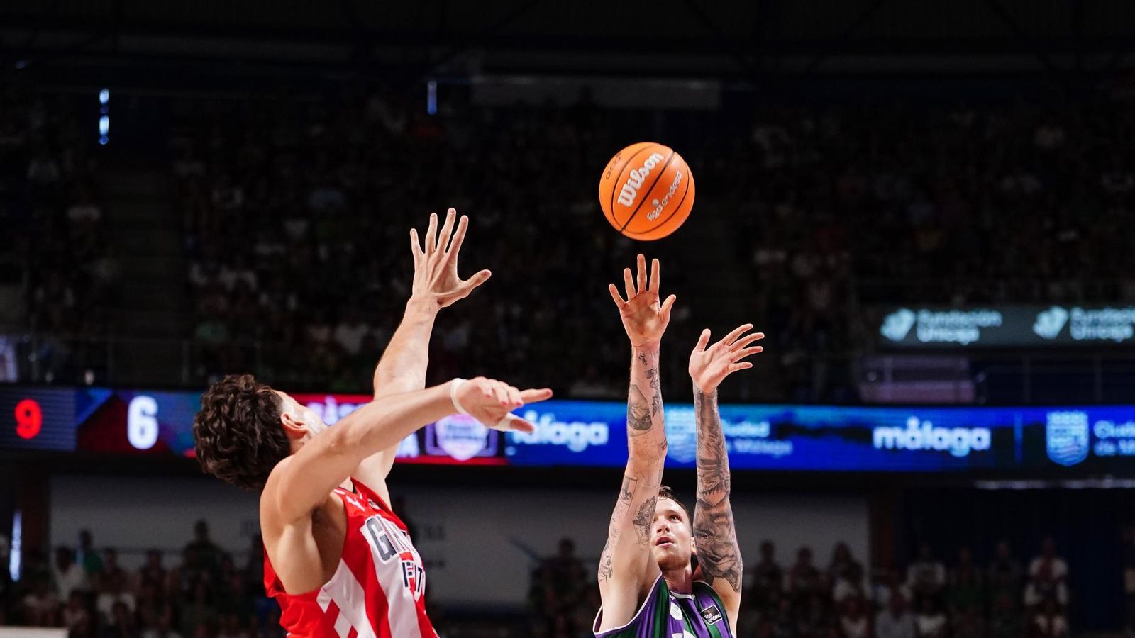 El Unicaja-Girona, en fotos