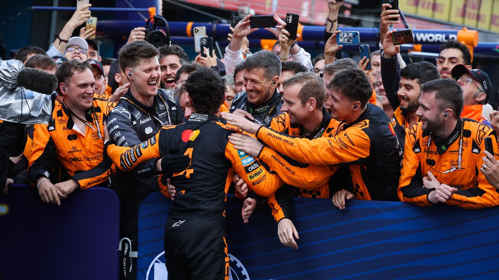 Los fotos del arranque de la Fórmula 1 en Melbourne