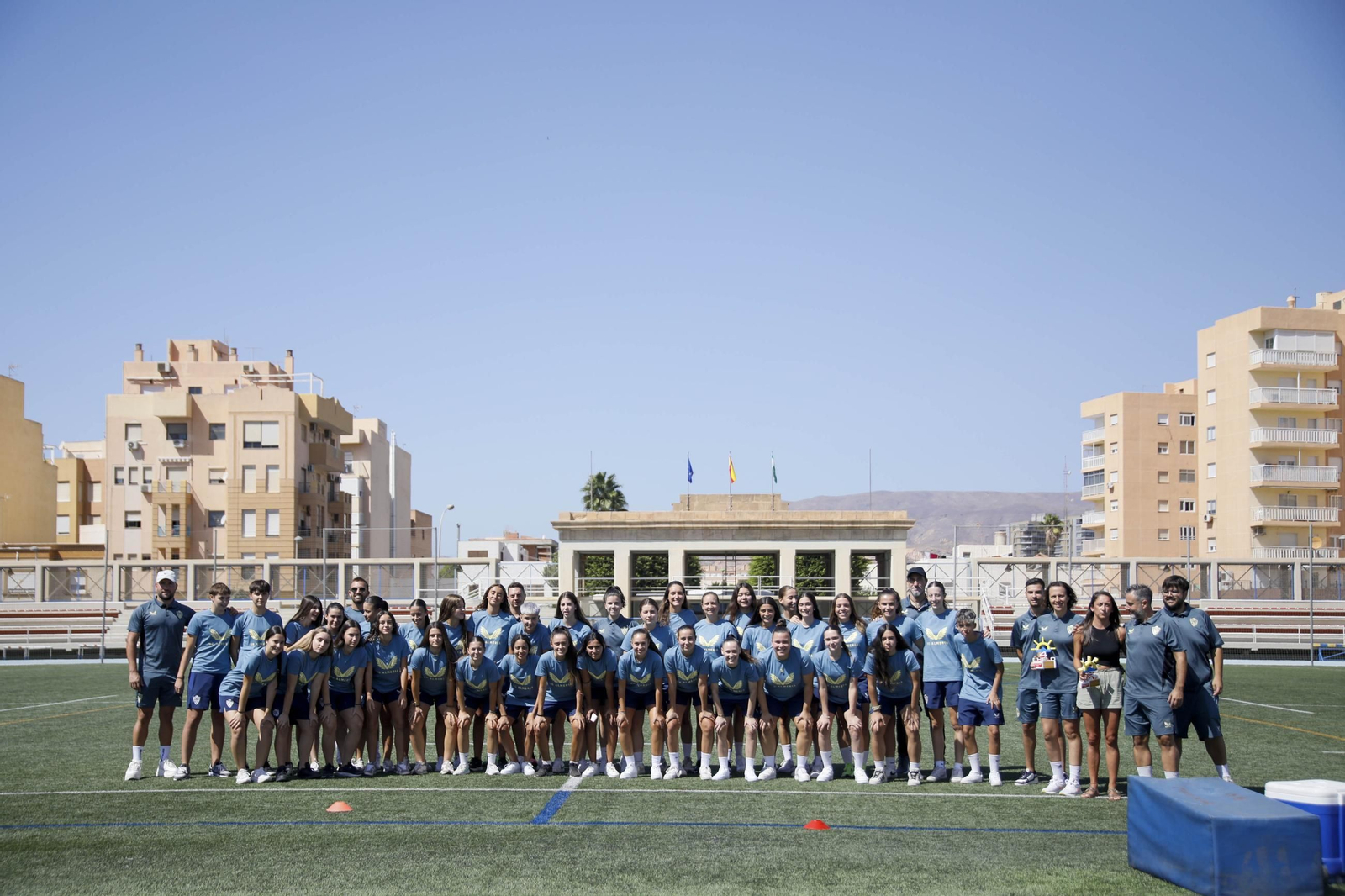 Las imágenes del partido de fútbol del Almería femenino contra el Betis B
