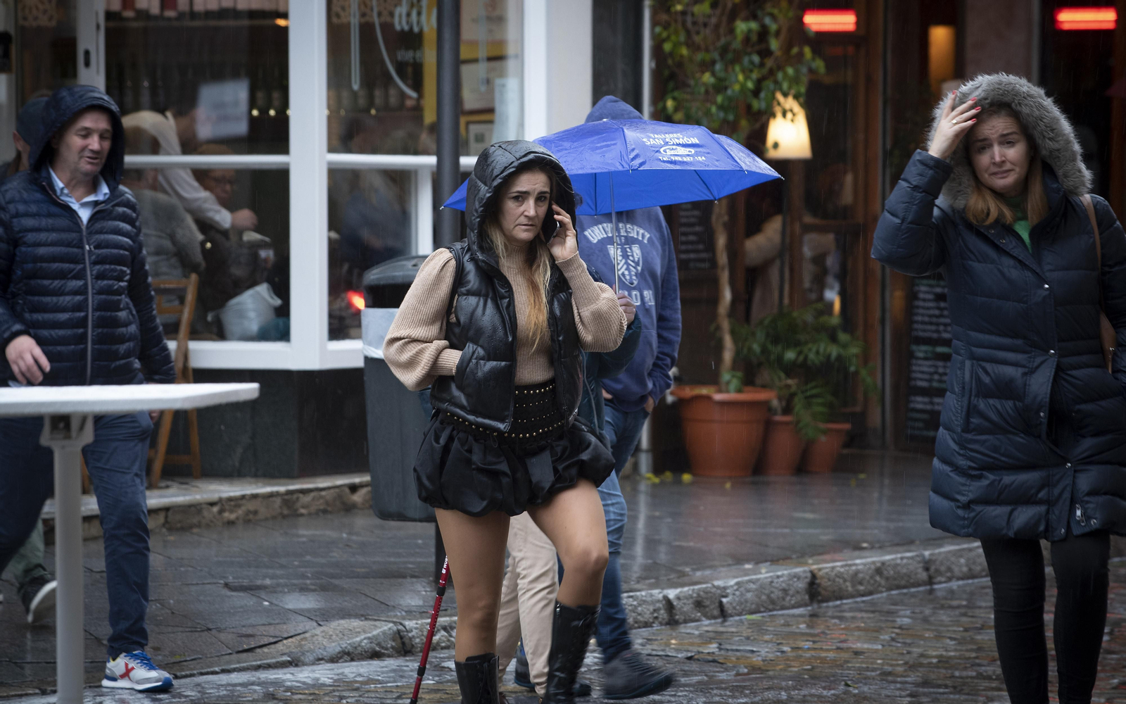 Lluvia en el día de la Inmaculada
