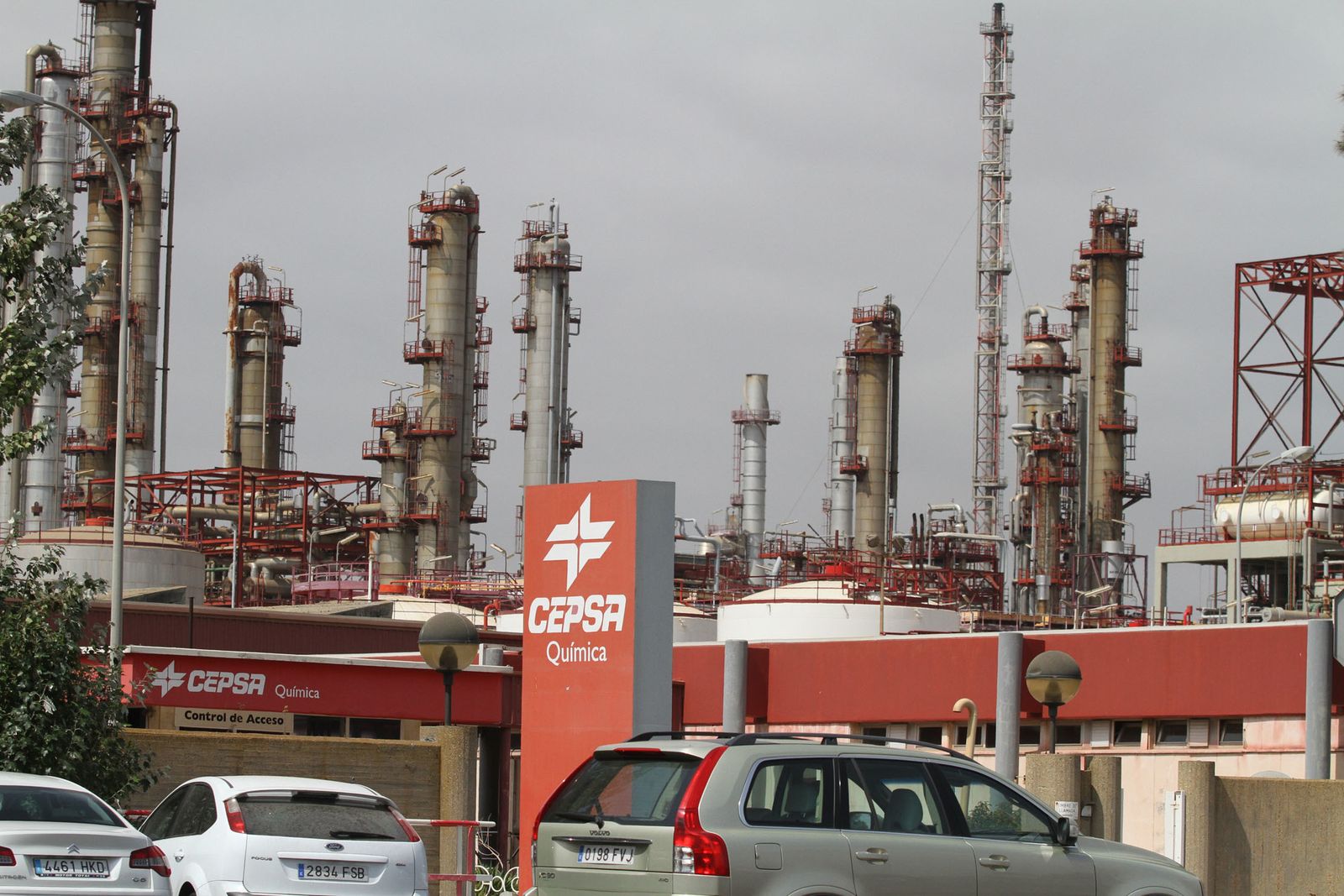 Refinería de Cepsa en Huelva