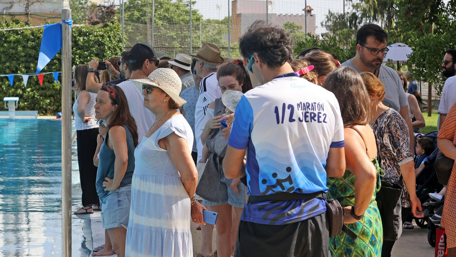 Imágenes del 55 aniversario de la Natación en Jerez