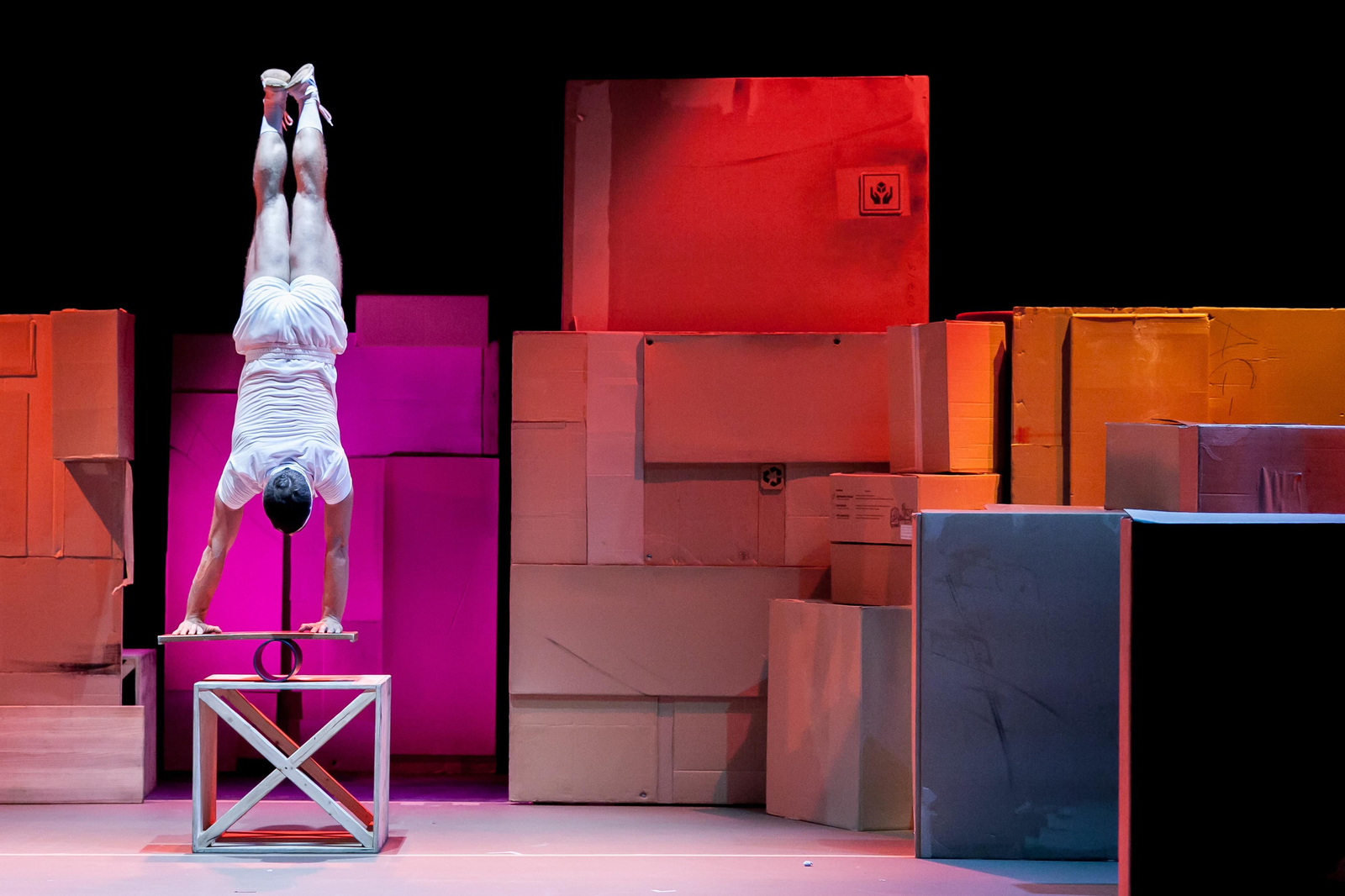 Una imagen del espectáculo Ludo Circus Show.