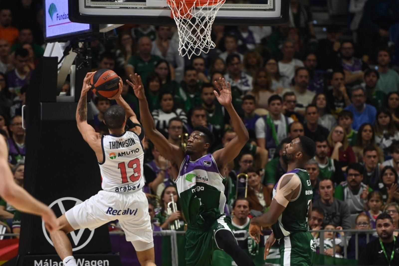 El Unicaja - Cazoo Baskonia, en imágenes