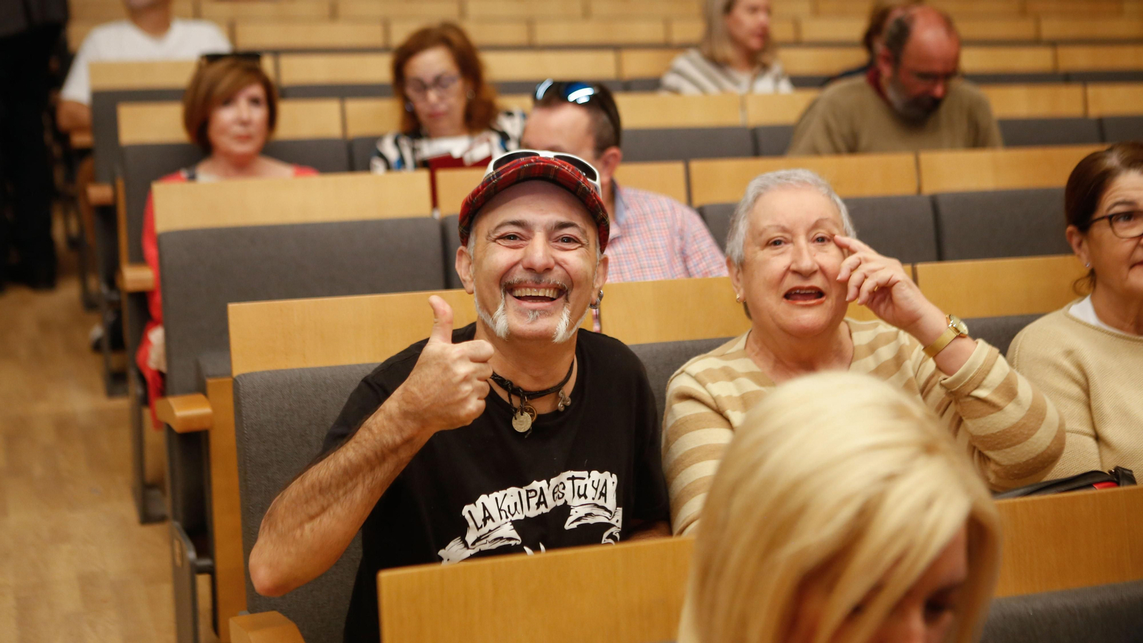 Fotos de la exposición y conferencia sobre el movimiento obrero en el Campo de Gibraltar