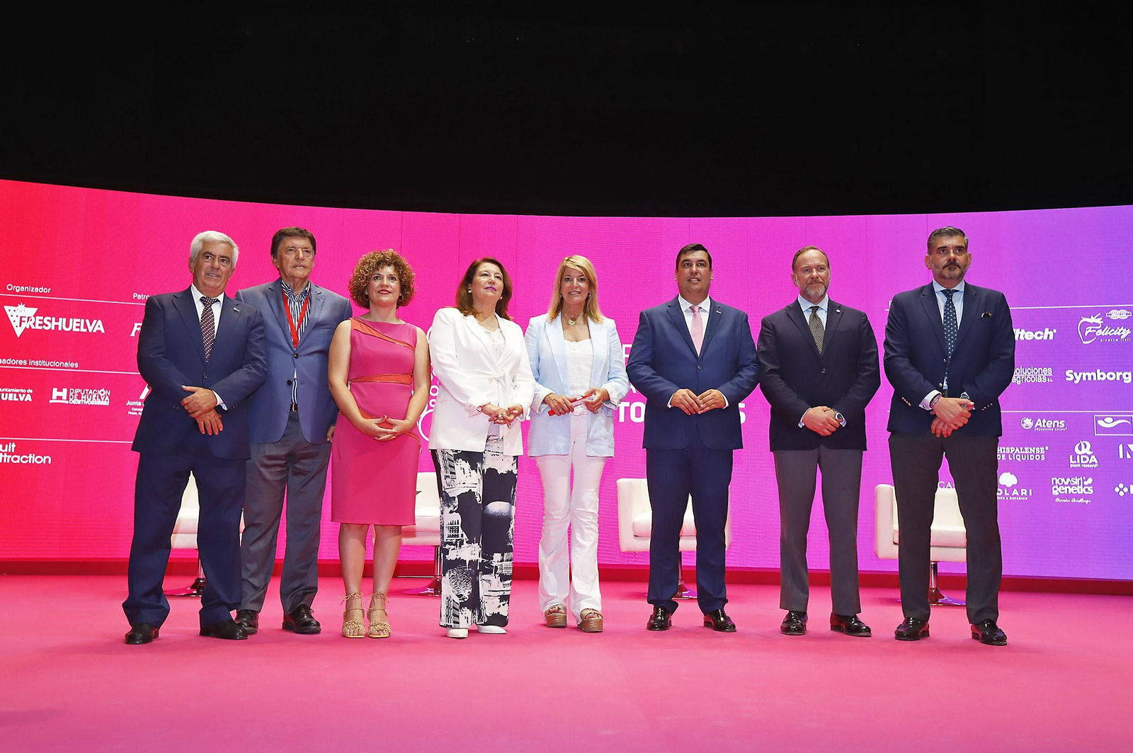 Imágenes de la inauguración del VIII Congreso Internacional de Frutos Rojos en Huelva