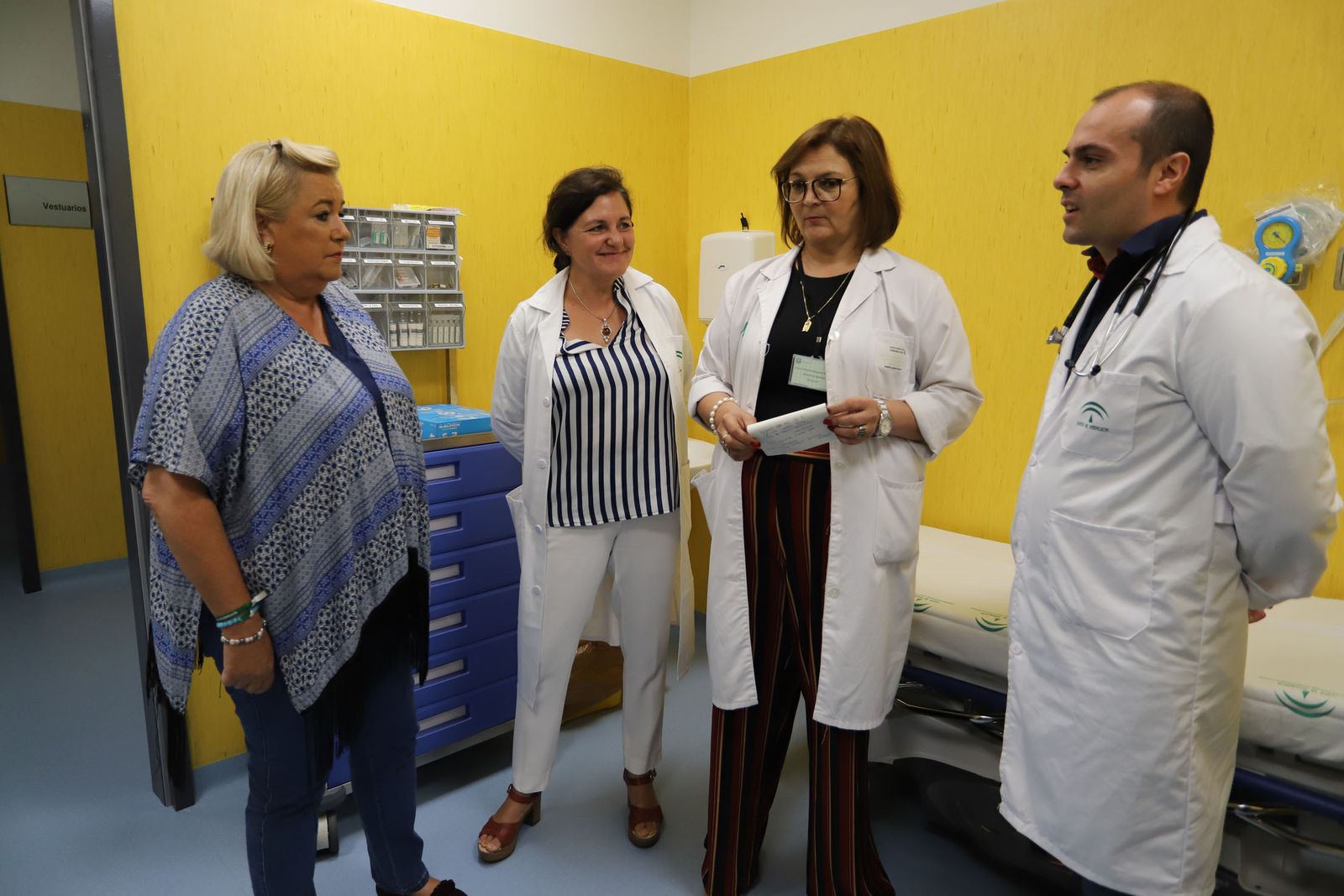 Desde la izquierda: Manuela Caro, Estrella Rodríguez, Paloma Hergueta y Manuel Rico.