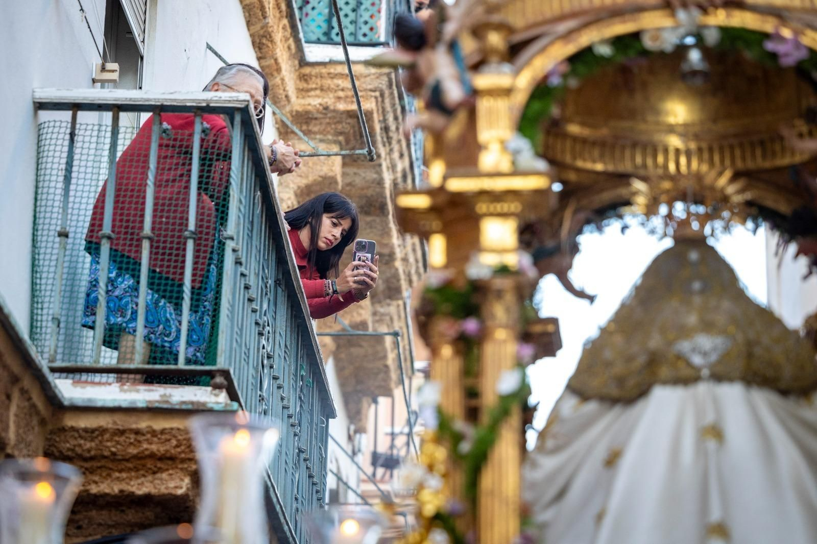 Las imágenes de la procesión de la Virgen de la Palma