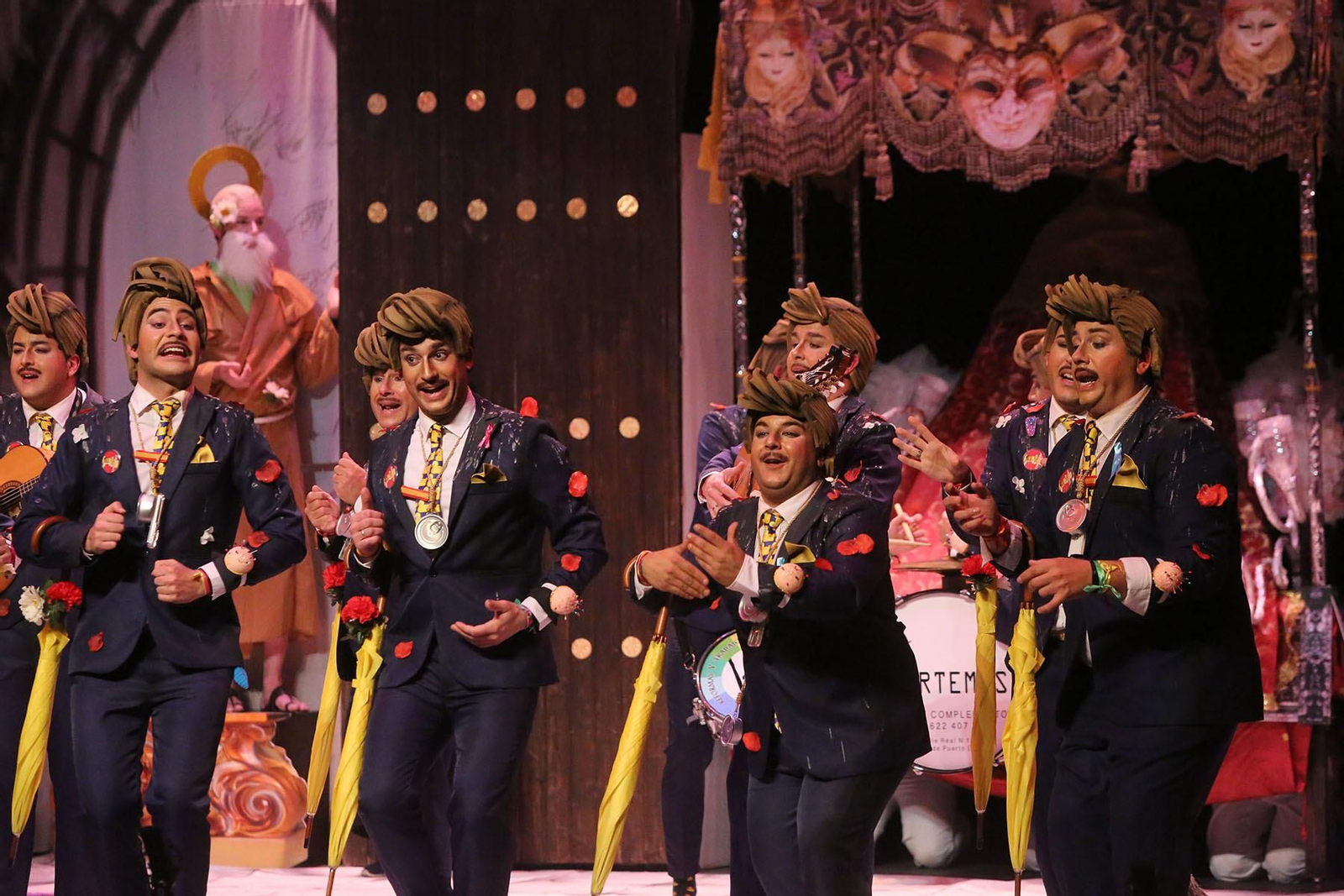 Las imágenes de la segunda sesión de semifinales del Carnaval Colombino 2019