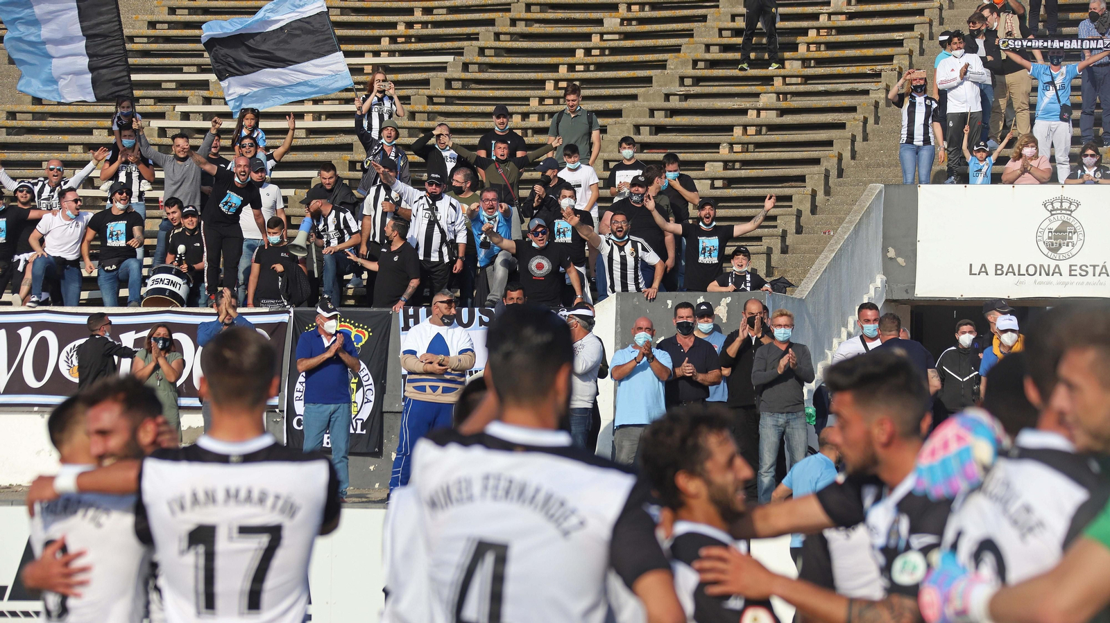 Las mejores fotos del Balona - Sevilla Atlético