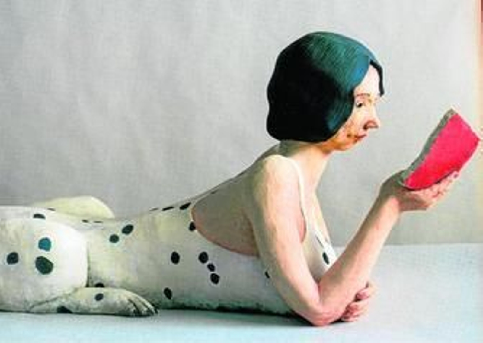 'La lectora', una escultura de Anna Jonsson.