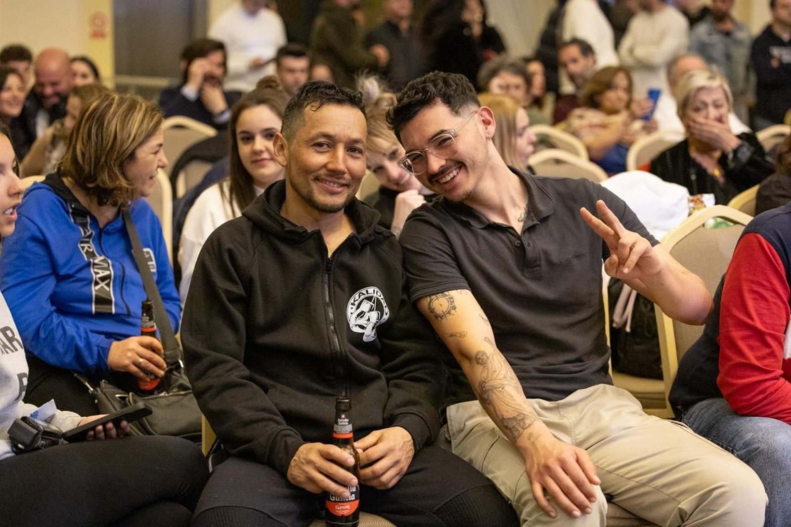 El boxeo solidario de la VI velada White Collar Boxing cautiva al público de Jaén