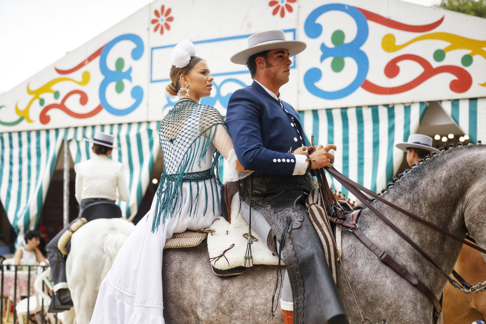 Las imágenes de la jornada del viernes de la Feria de El Puerto 2024