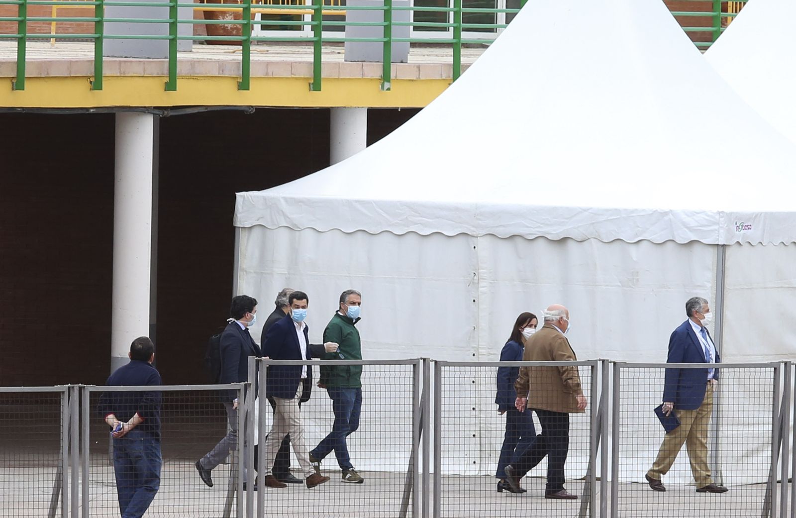 Así es el hospital de campaña instalado en Carranque, en fotos