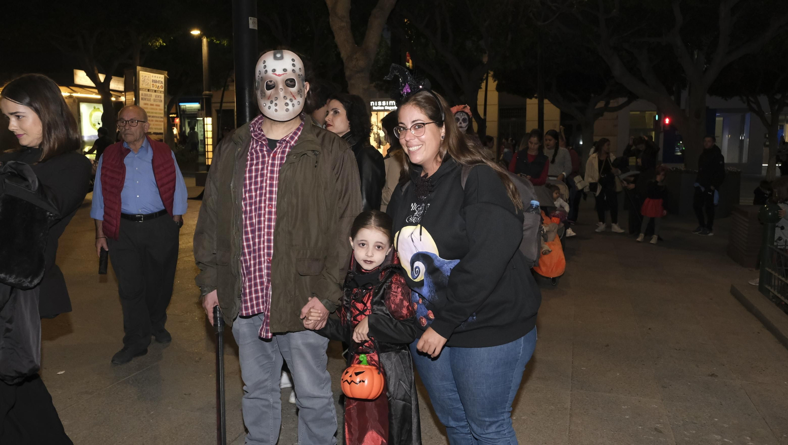 Imágenes de la Noche en Negro de Almería