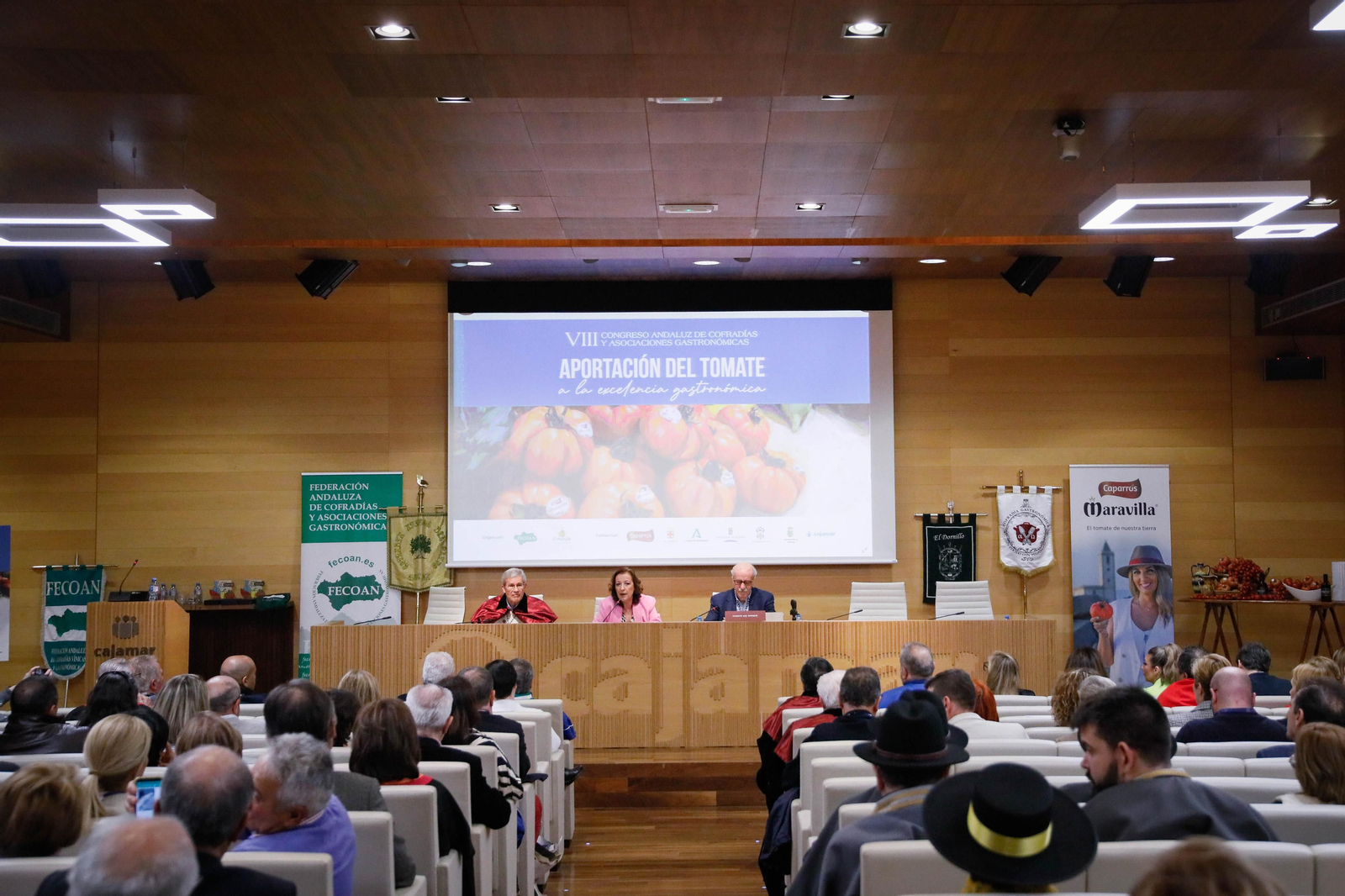 Las mejores imágenes de las conferencias en el congreso gastronómico ofrecido por CAPARROS