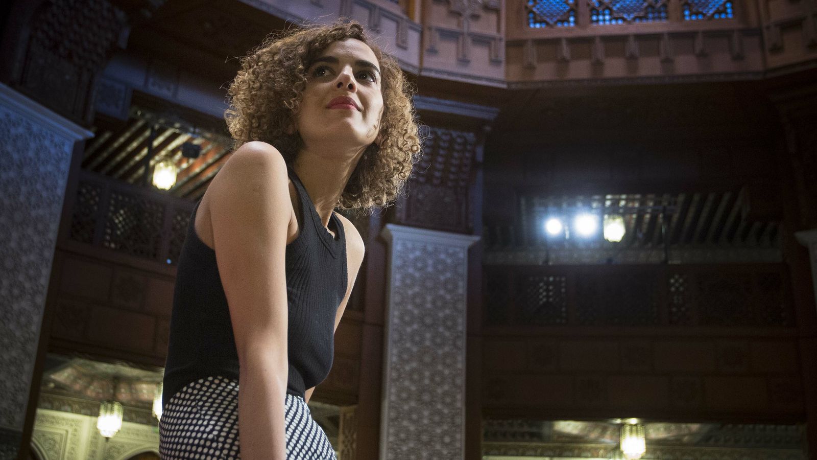 La escritora franco-marroquí Leila Slimani, retratada en una entrevista reciente.