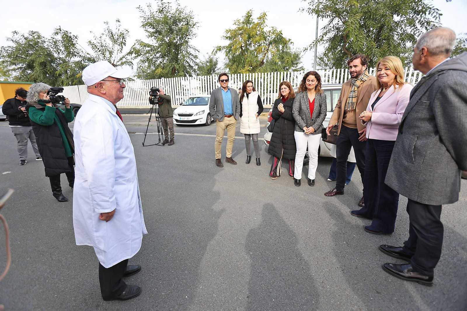 Imágenes de la visita a el Centro Innovador de Productos Agroalimentarios de la Cámara de Comercio de Huelva (Cidpa)