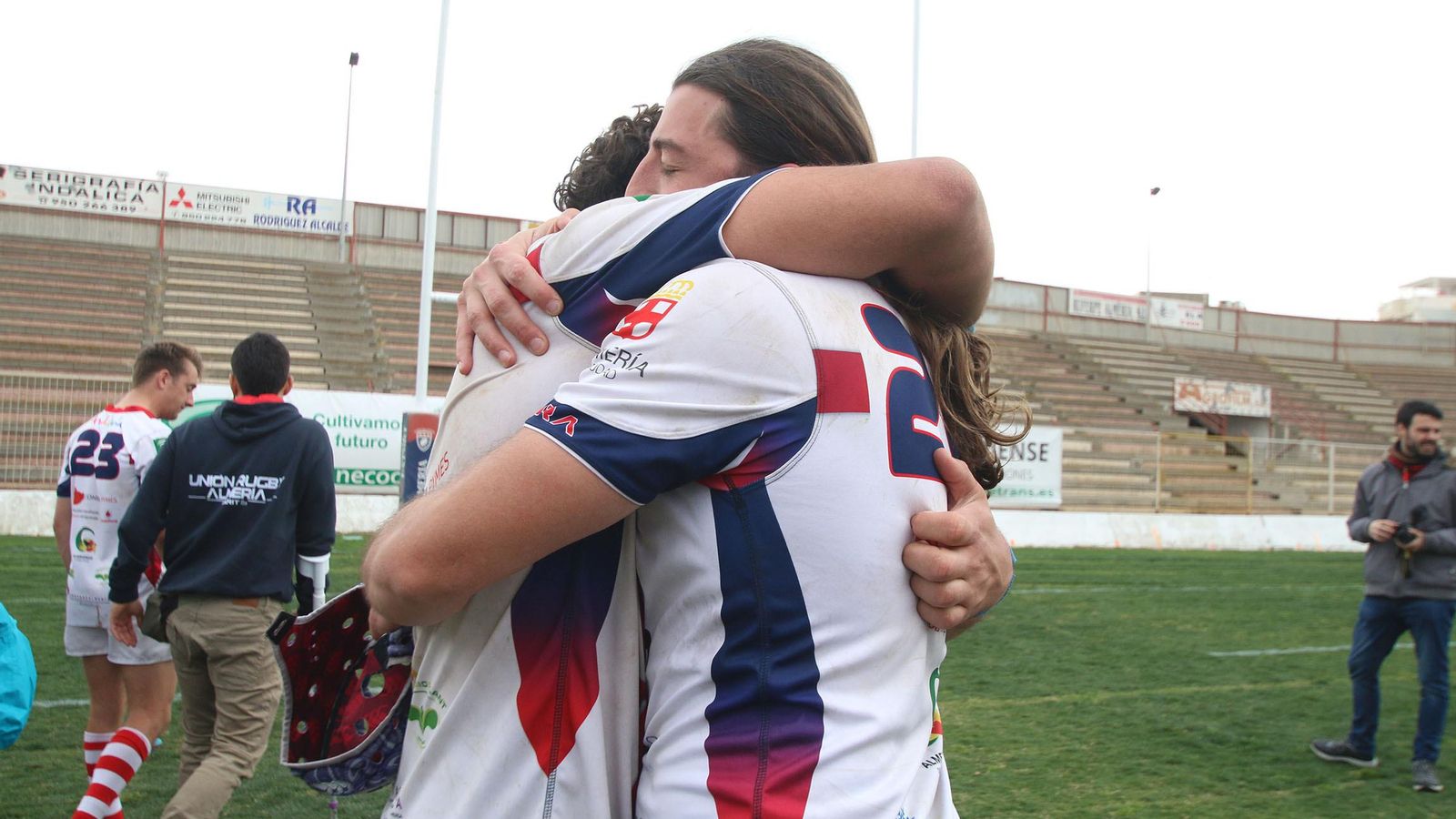 Felicidad entre los jugadores.