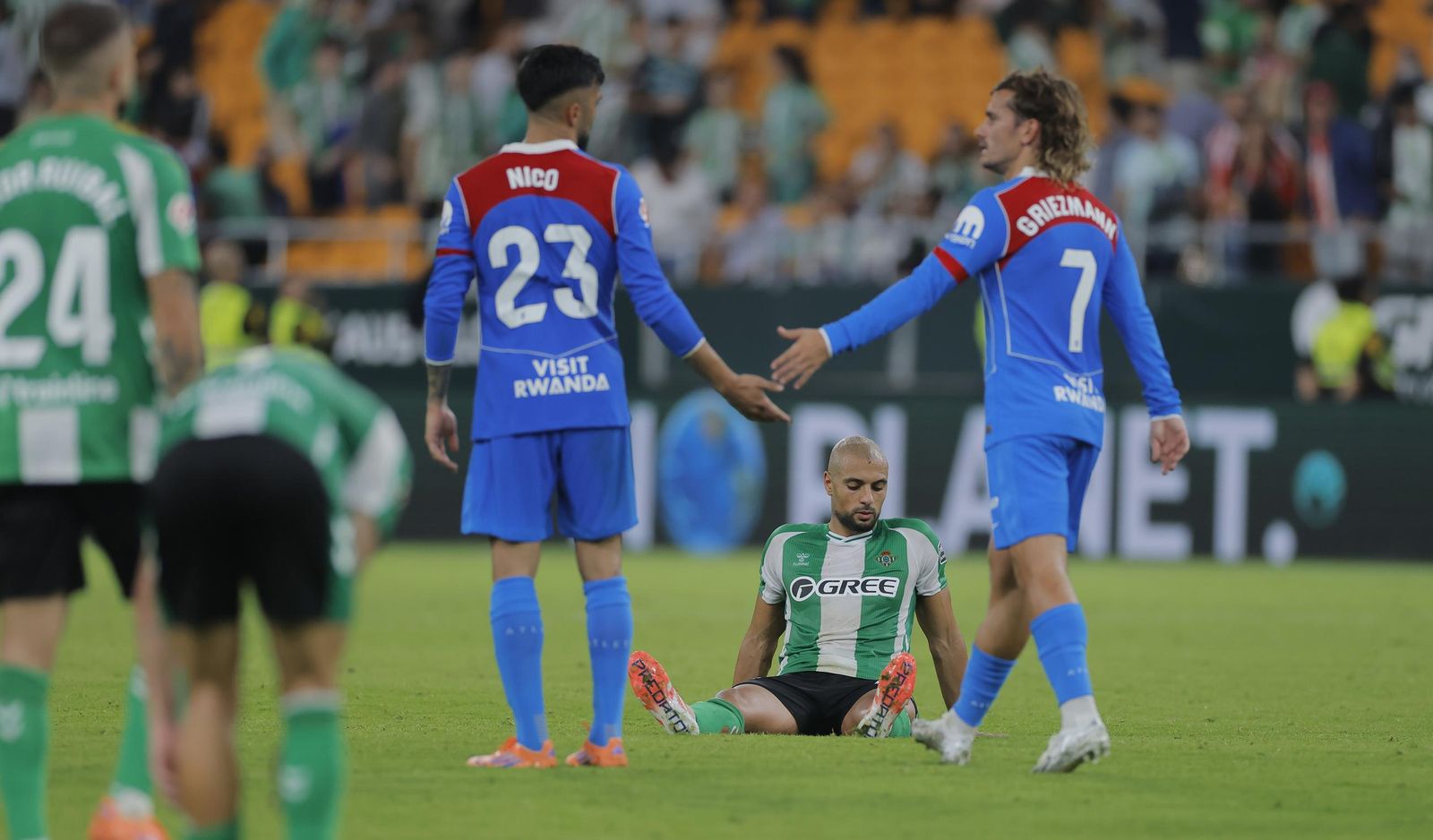 Las fotos del Betis - Atlético de Madrid